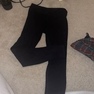 ATHLETA girls fleece lined leggings